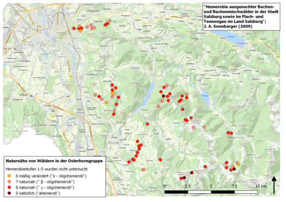 Hemerobiestufen Osterhorngruppe